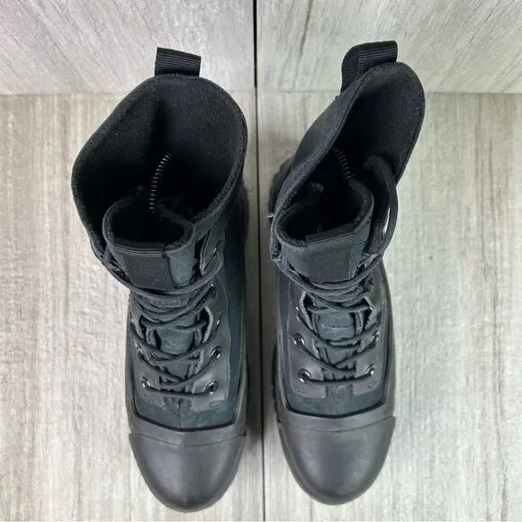 Converse Chuck 70 De Luxe Heel XXHi Lugged Black Combat Boot Womens Size 5.5 - Picture 5 of 8